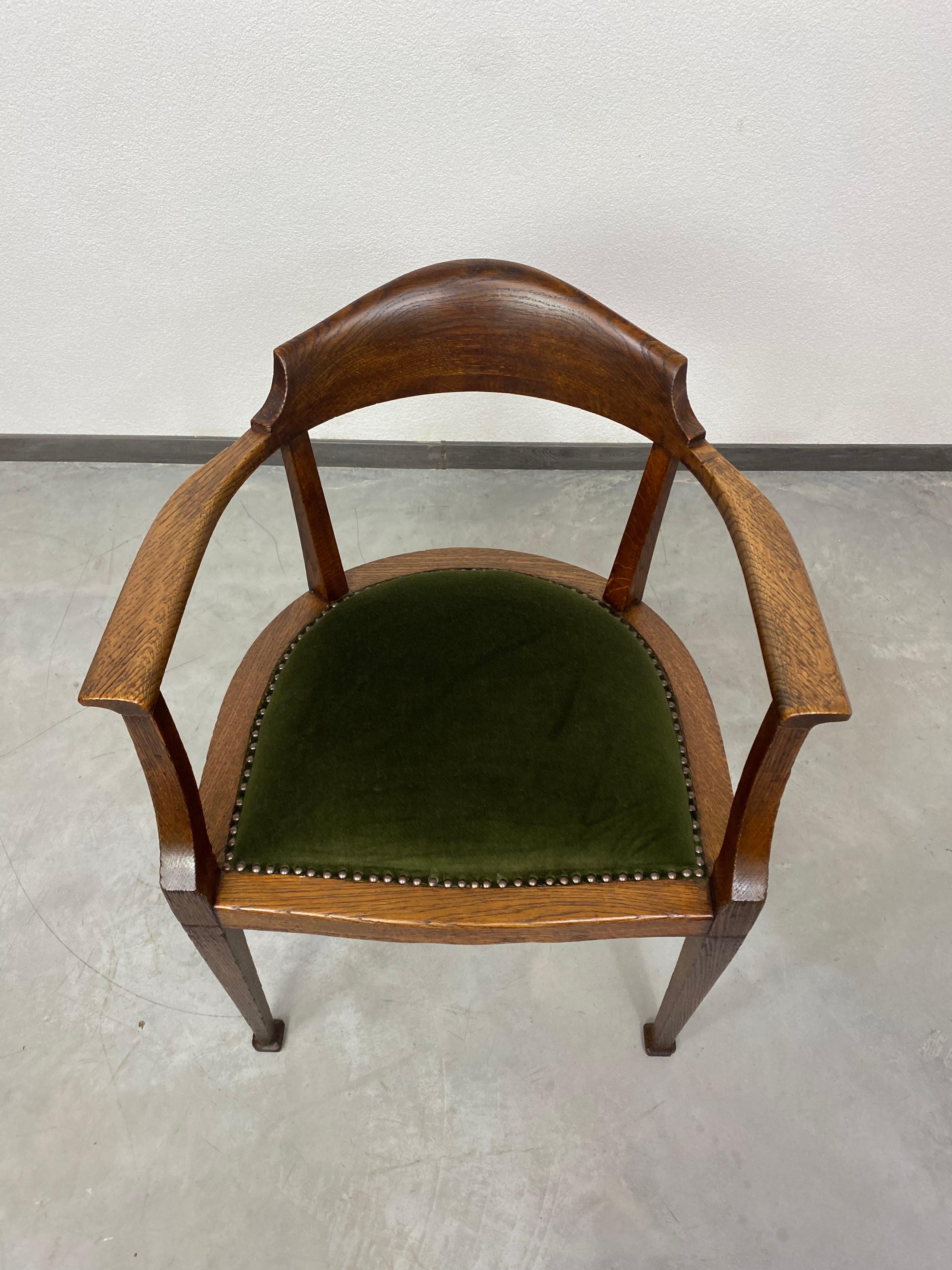 Austrian Jugendstil office chair For Sale