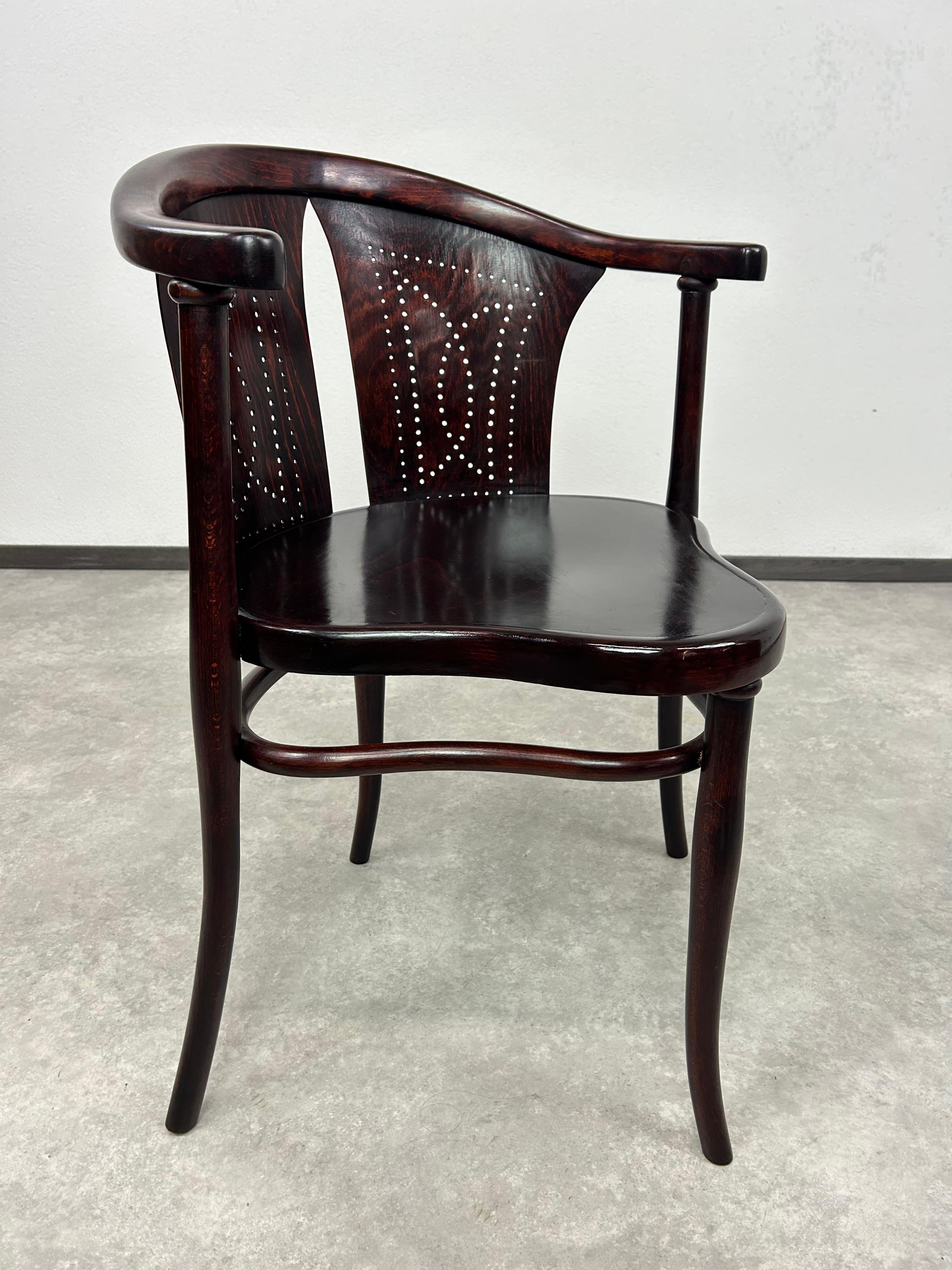 Jugendstil bürostuhl no.1 von Thonet (Wiener Secession) im Angebot
