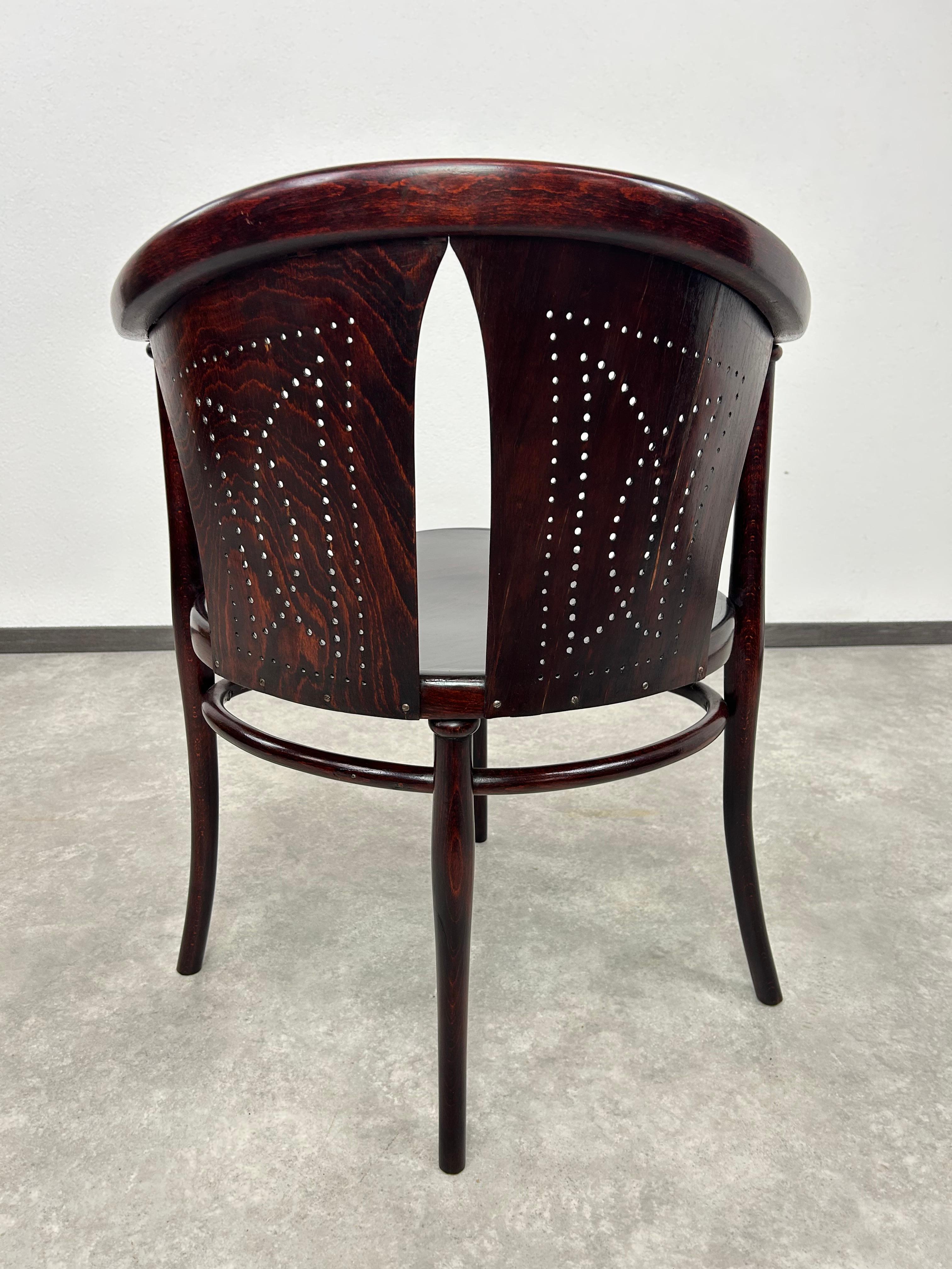 Jugendstil bürostuhl no.1 von Thonet im Angebot 1