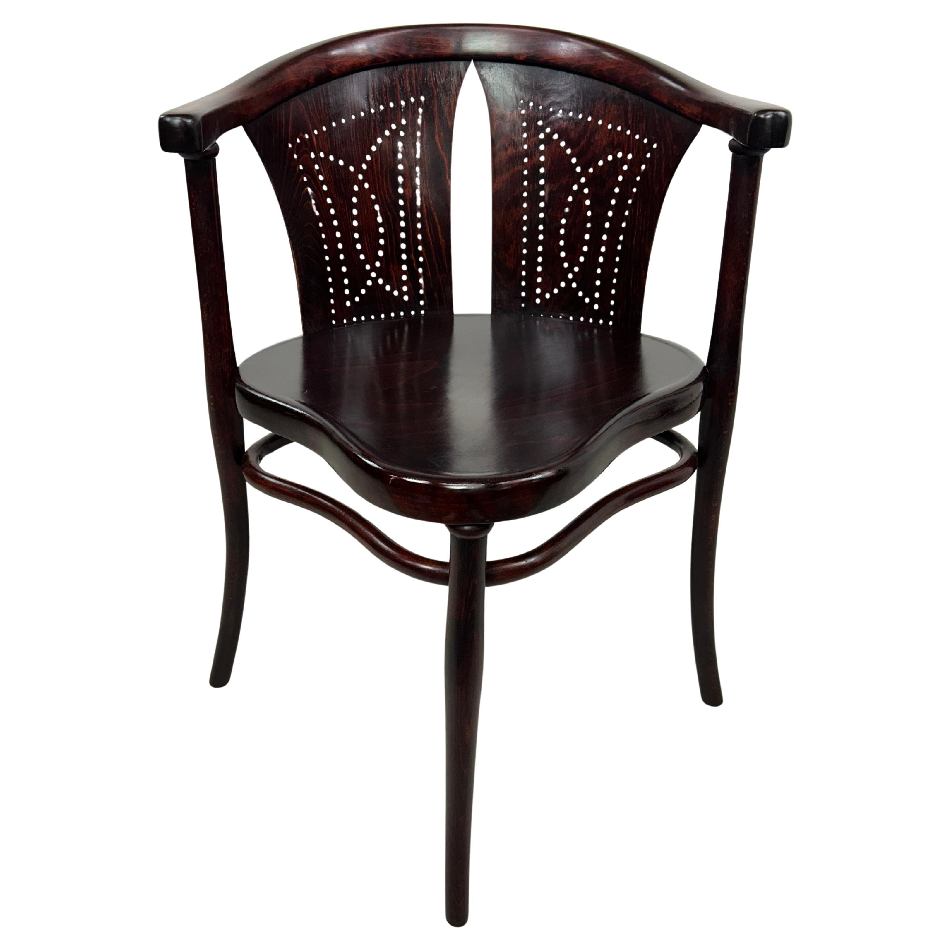 Jugendstil bürostuhl no.1 von Thonet im Angebot
