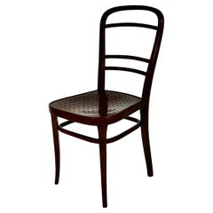 Jugendstil Otto Wagner Chair Brown Beech for J & J Kohn Postal Saving Bank 1902