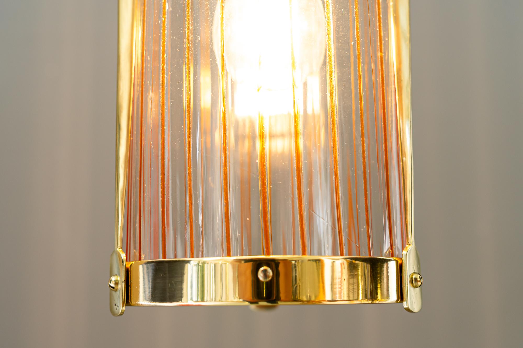 Jugendstil pendant with palme koenig opaline glass shade vienna around 1908 For Sale 10
