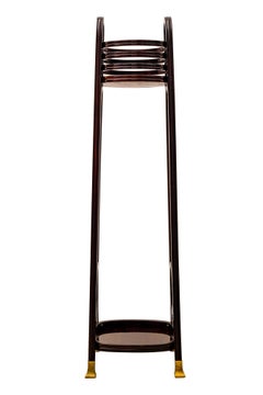 Jugendstil Plant Stand Gustav Siegel Austrian Beech Wood circa 1900 J. & J. Kohn