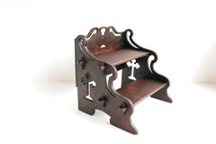 Jugendstil prayer chair or altar, side table/display table/stairs Ca. 1890-1914
