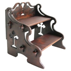 Jugendstil prayer chair or altar, side table/display table/stairs Ca. 1890-1914