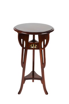 Jugendstil side table circle of the Vienna Secession ca. 1900