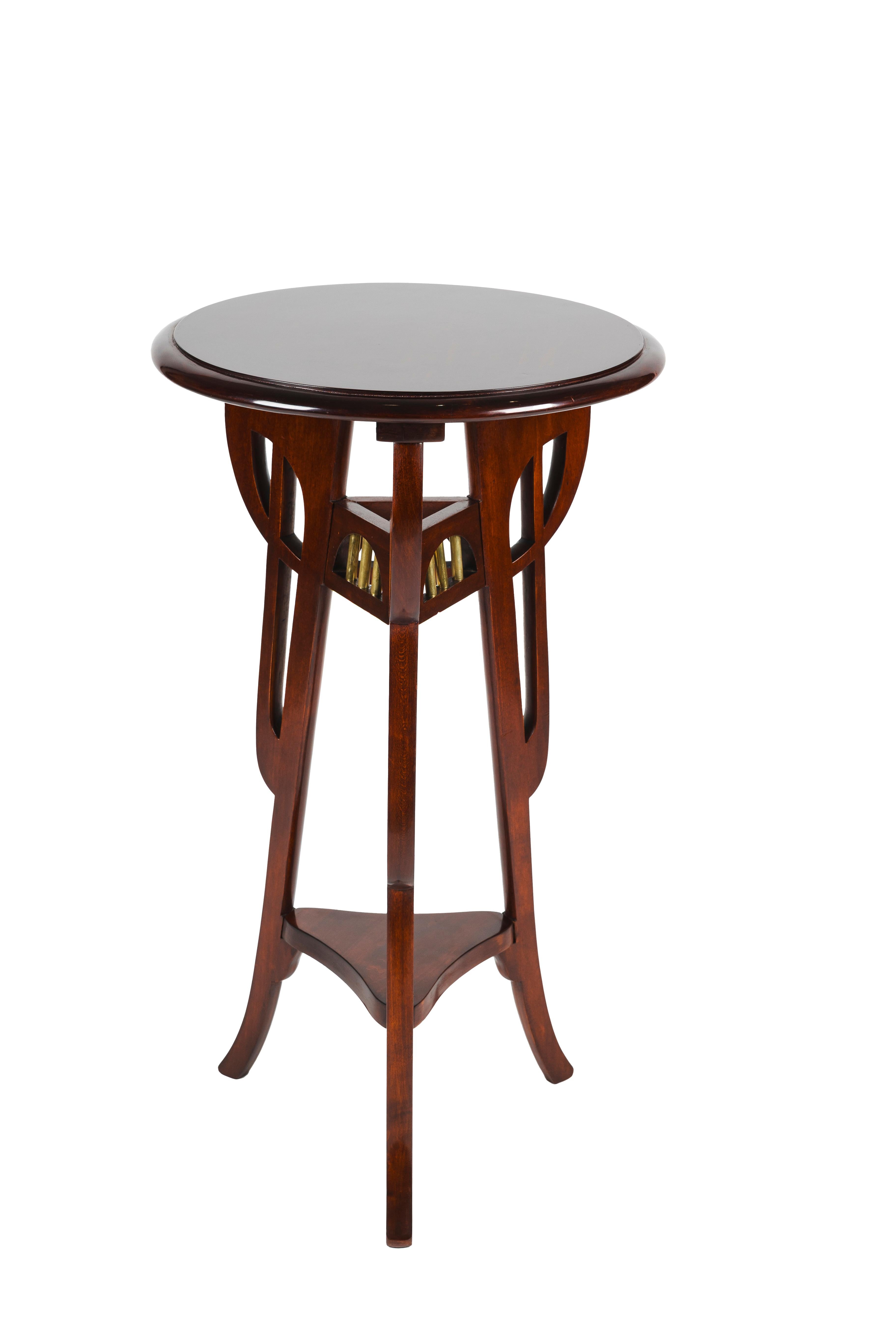 Autrichien Table d'appoint Jugendstil cercle de la Sécession viennoise vers 1900 en vente