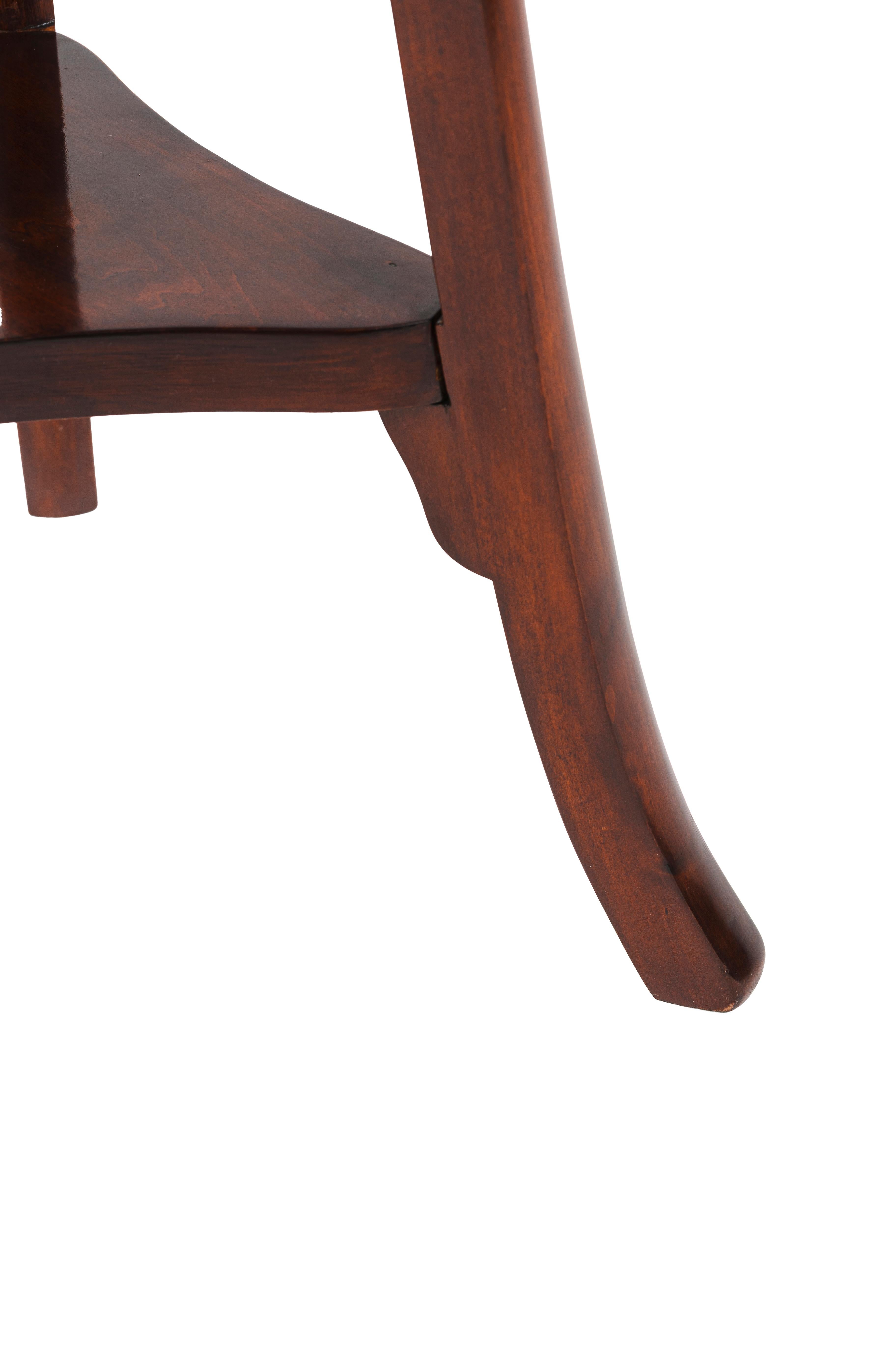 Laiton Table d'appoint Jugendstil cercle de la Sécession viennoise vers 1900 en vente