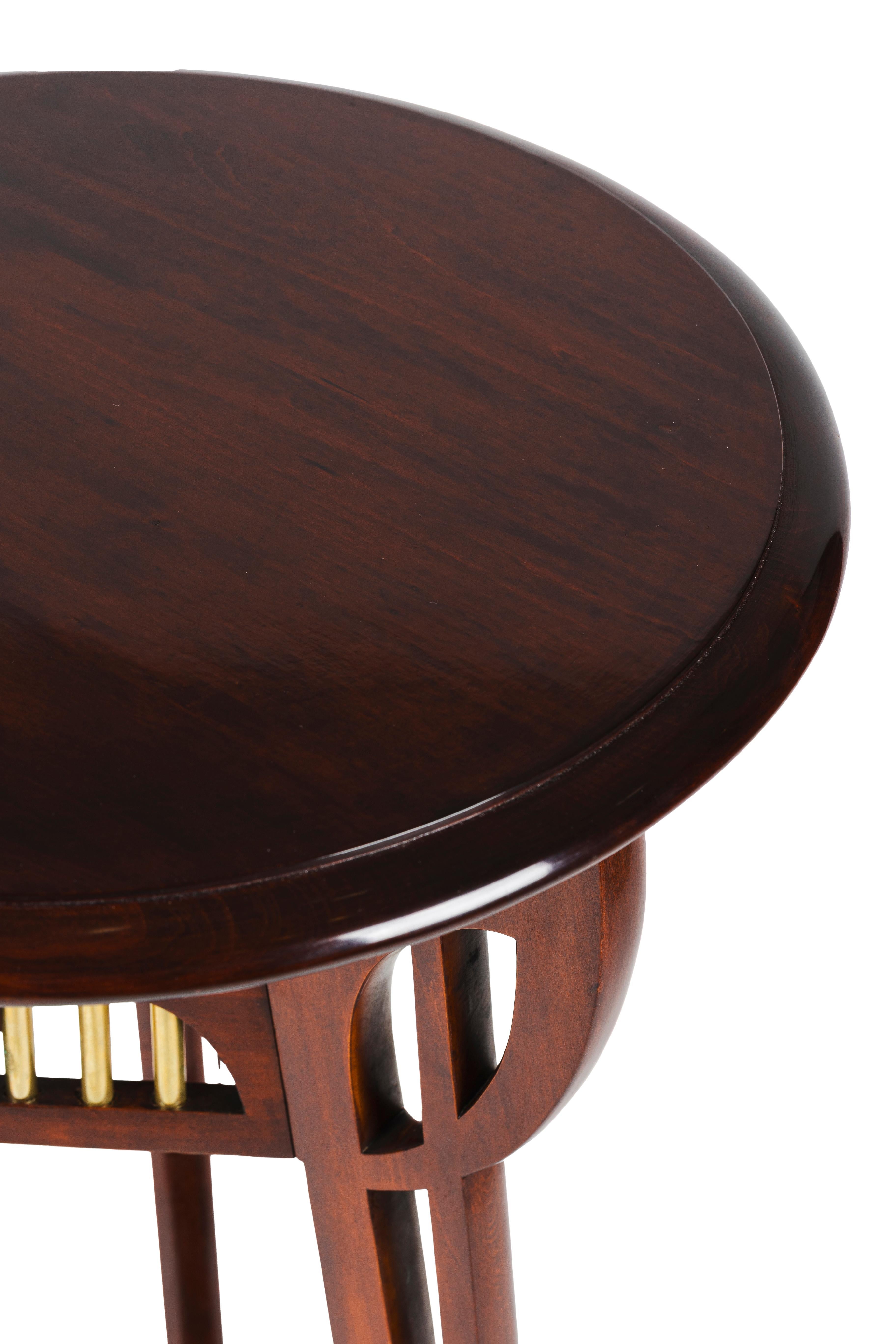 Table d'appoint Jugendstil cercle de la Sécession viennoise vers 1900 en vente 2