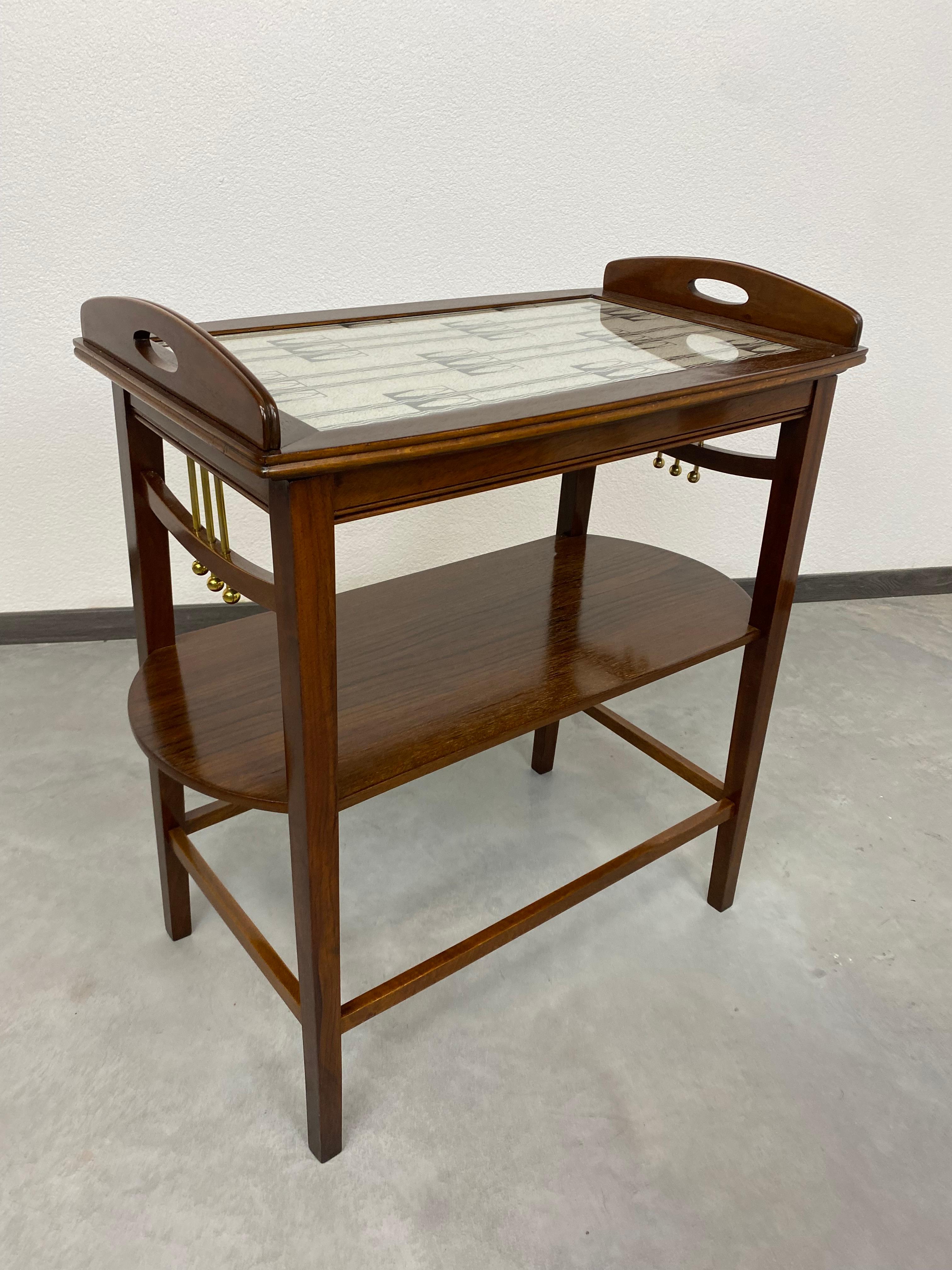 Vienna Secession Jugendstil Side Table For Sale