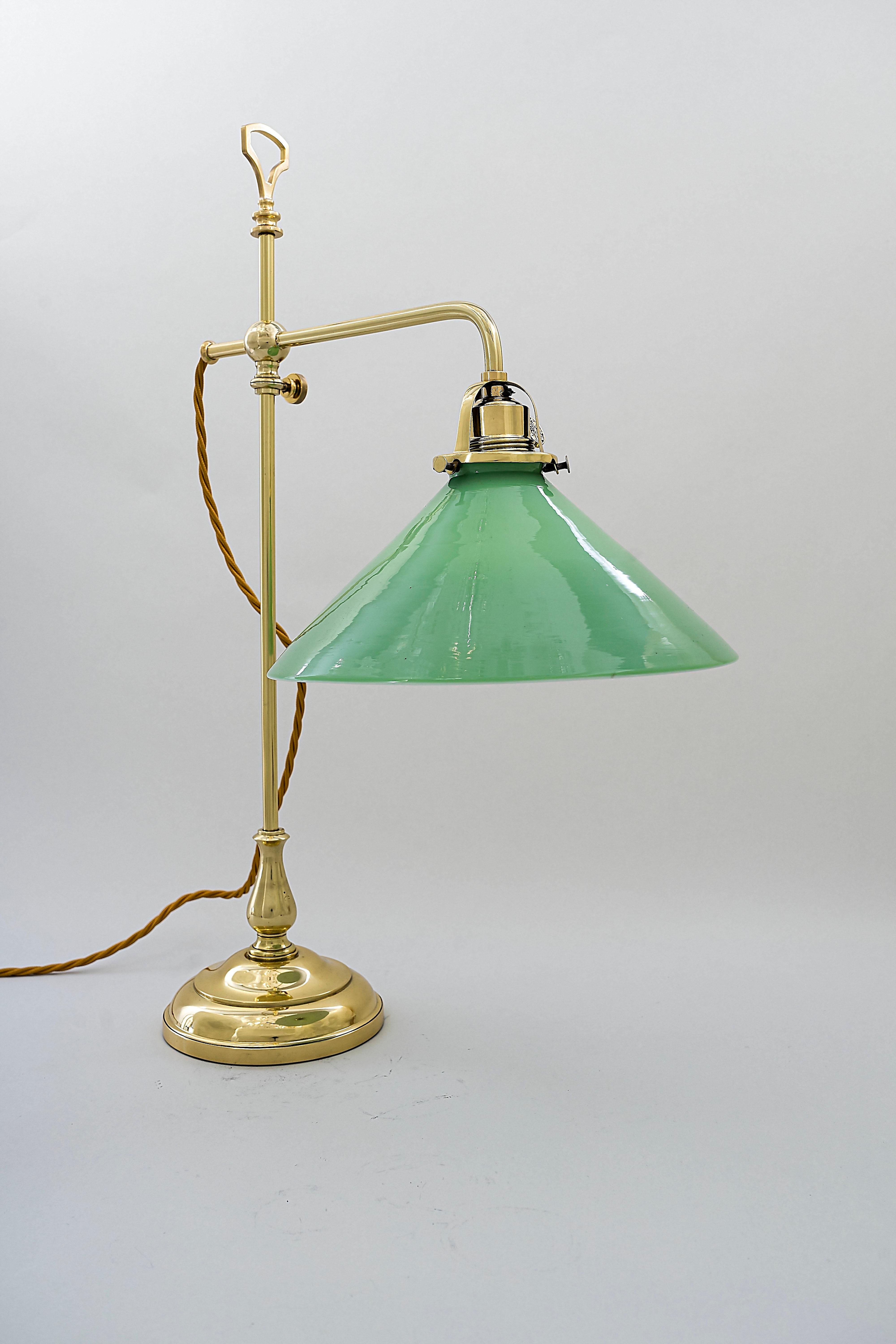 Jugendstil Table Lamp "Condor", Vienna, circa 1910s at 1stDibs