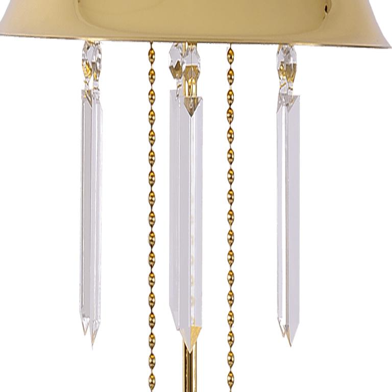 Austrian Jugendstil Table Lamp, Matches the Josef Hoffmann Chandelier, Re-Edition For Sale