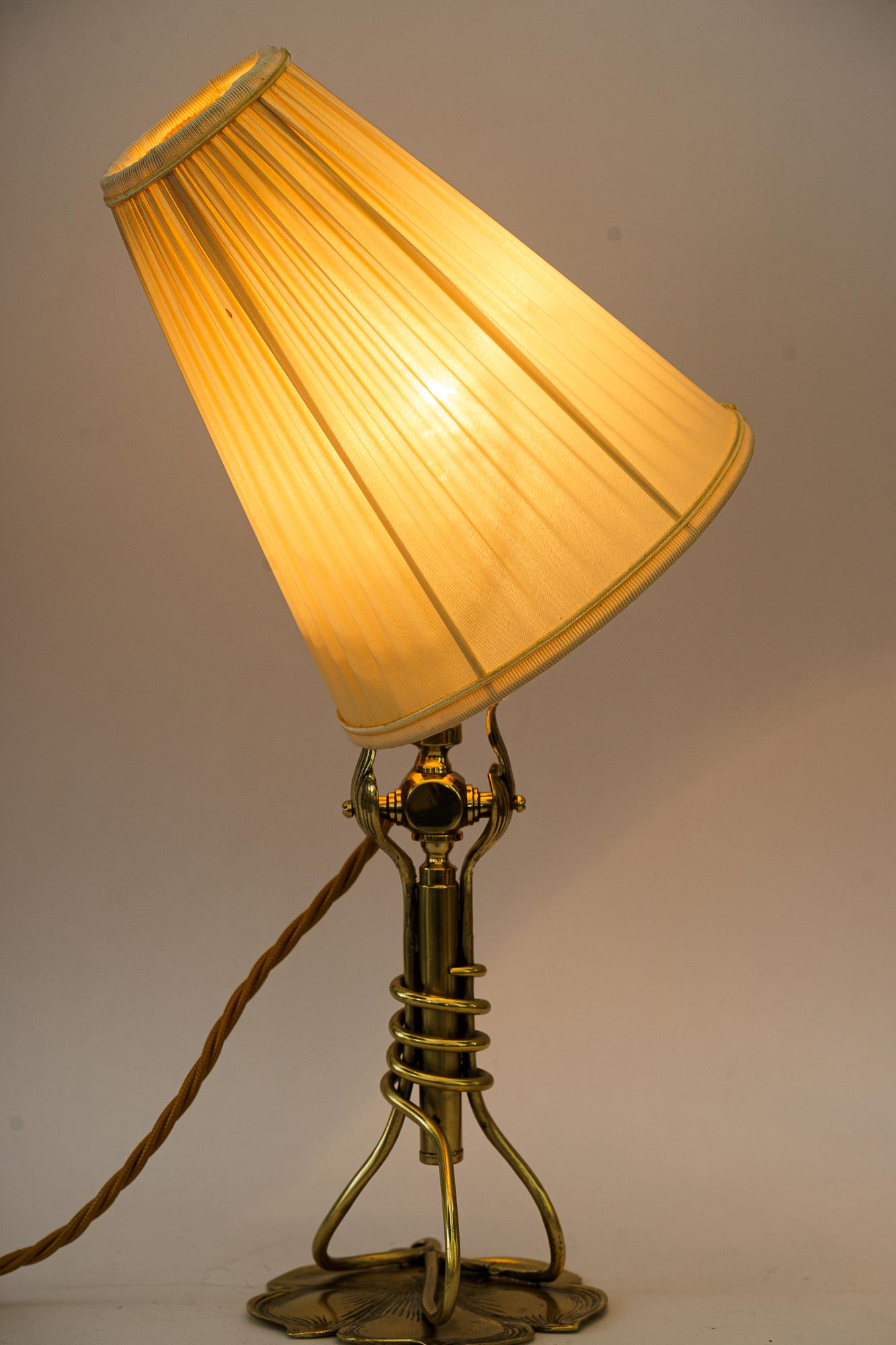 Jugendstil table lamp or wall lamp vienna around 1908 For Sale 7