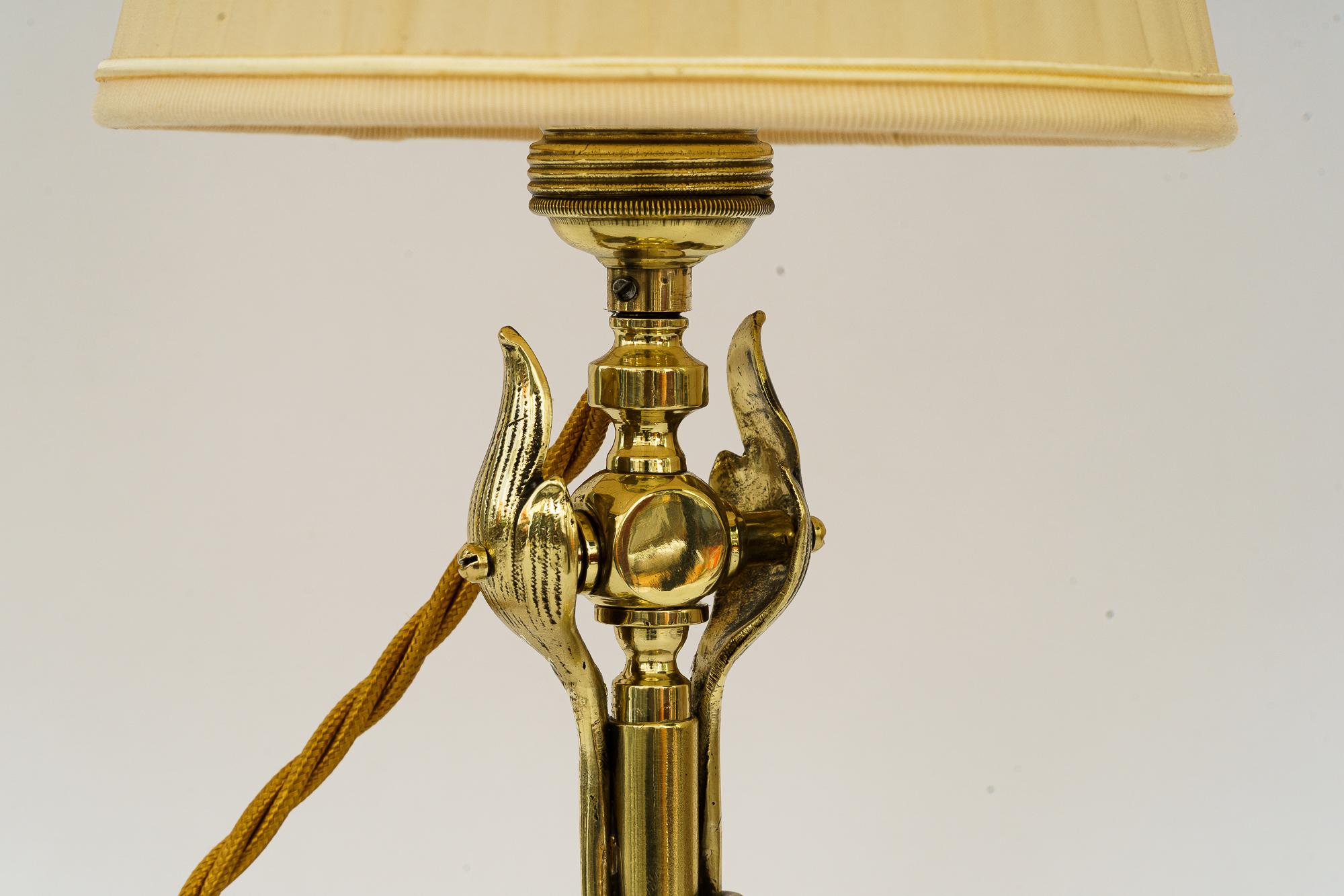 Jugendstil table lamp or wall lamp vienna around 1908 In Good Condition For Sale In Wien, AT