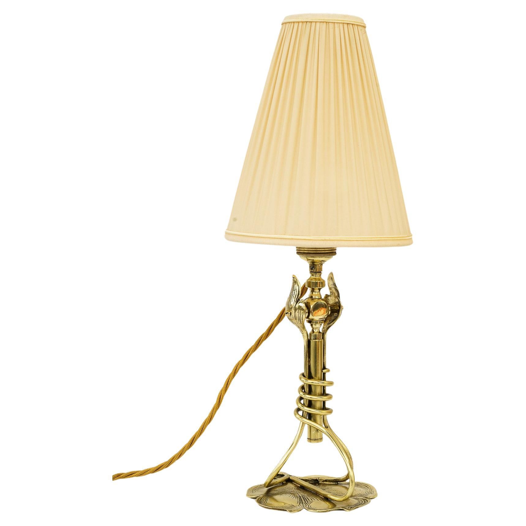 Jugendstil table lamp or wall lamp vienna around 1908 For Sale