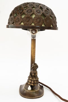 Jugendstil table lamp vienna around 1907