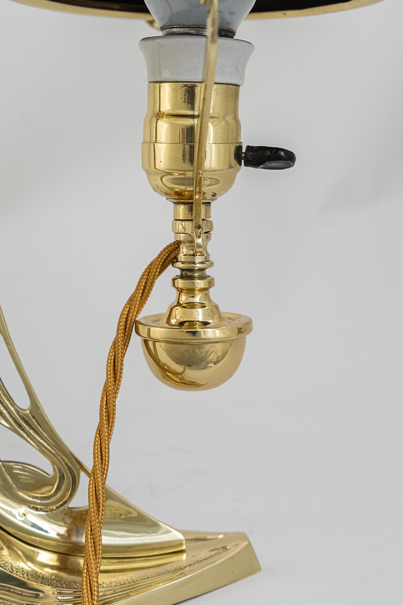 Jugendstil Table Lamp, Vienna, circa 1909 4