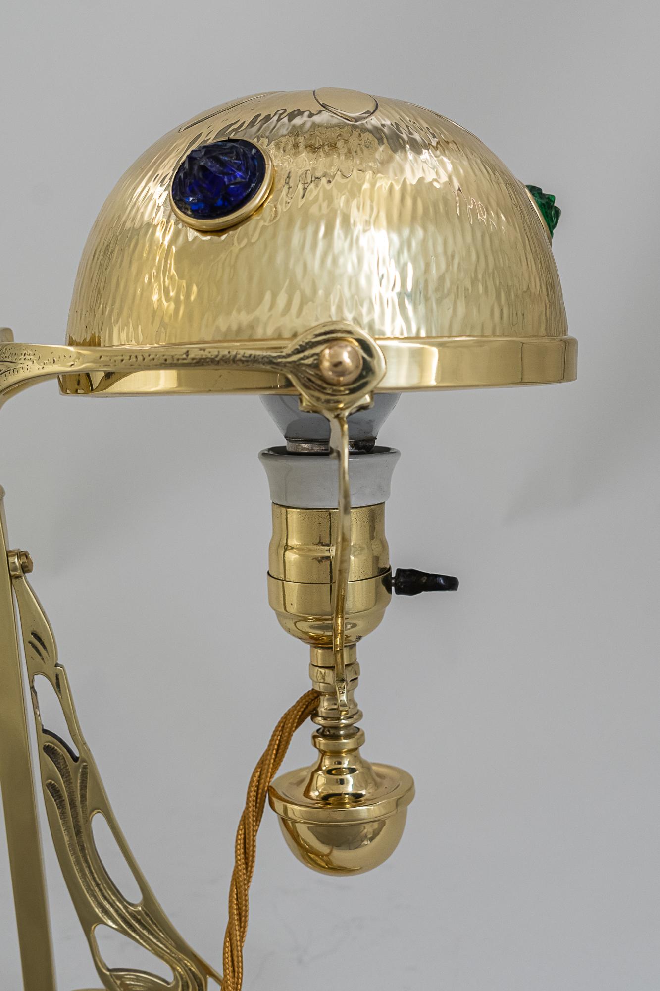 Jugendstil Table Lamp, Vienna, circa 1909 6
