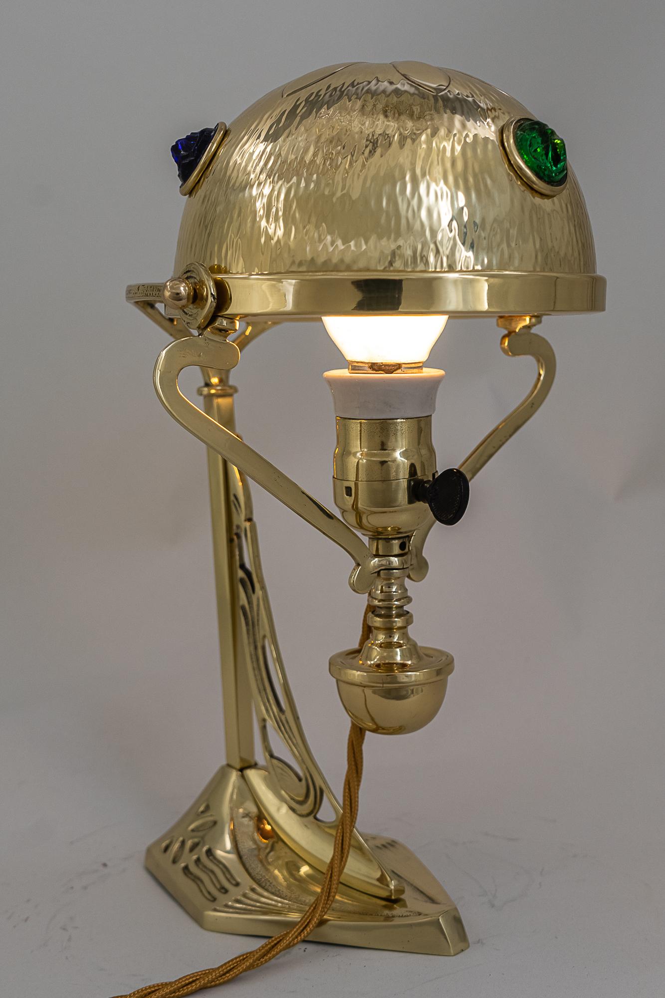 Early 20th Century Jugendstil Table Lamp, Vienna, circa 1909