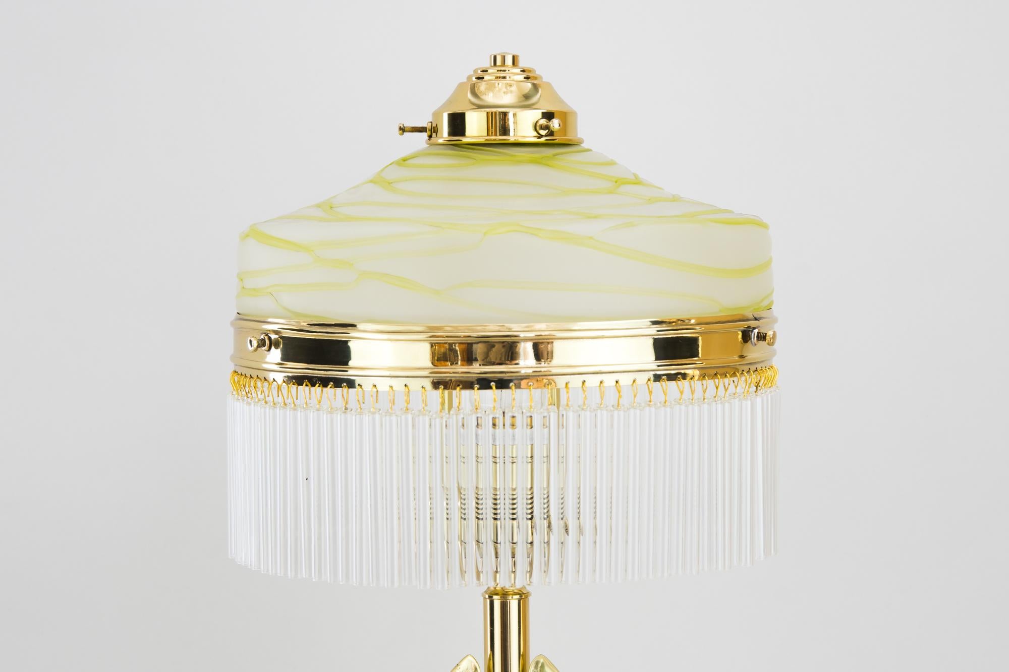 Austrian Jugendstil Table Lamp with Original 