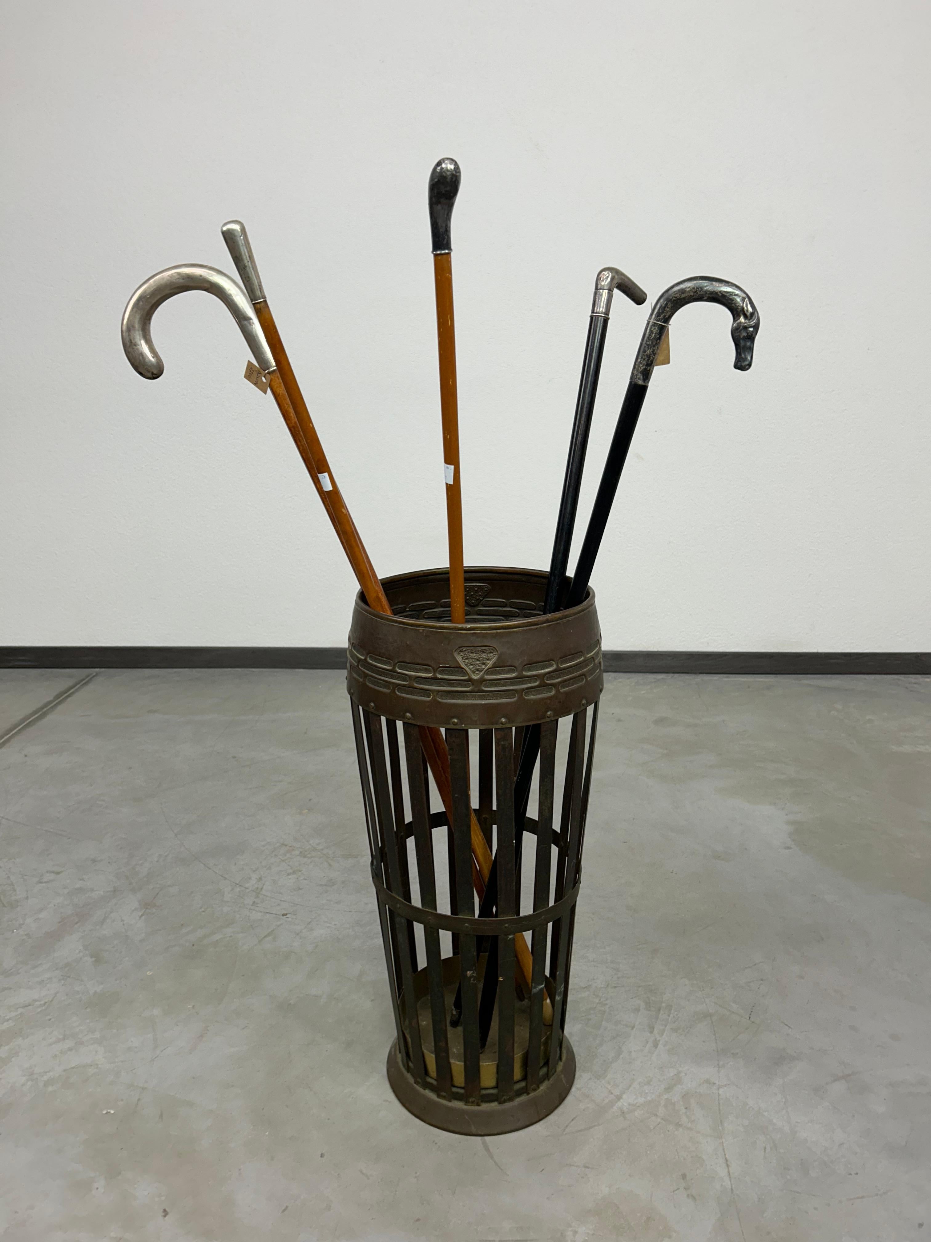 Early 20th Century Jugendstil umbrella holder For Sale