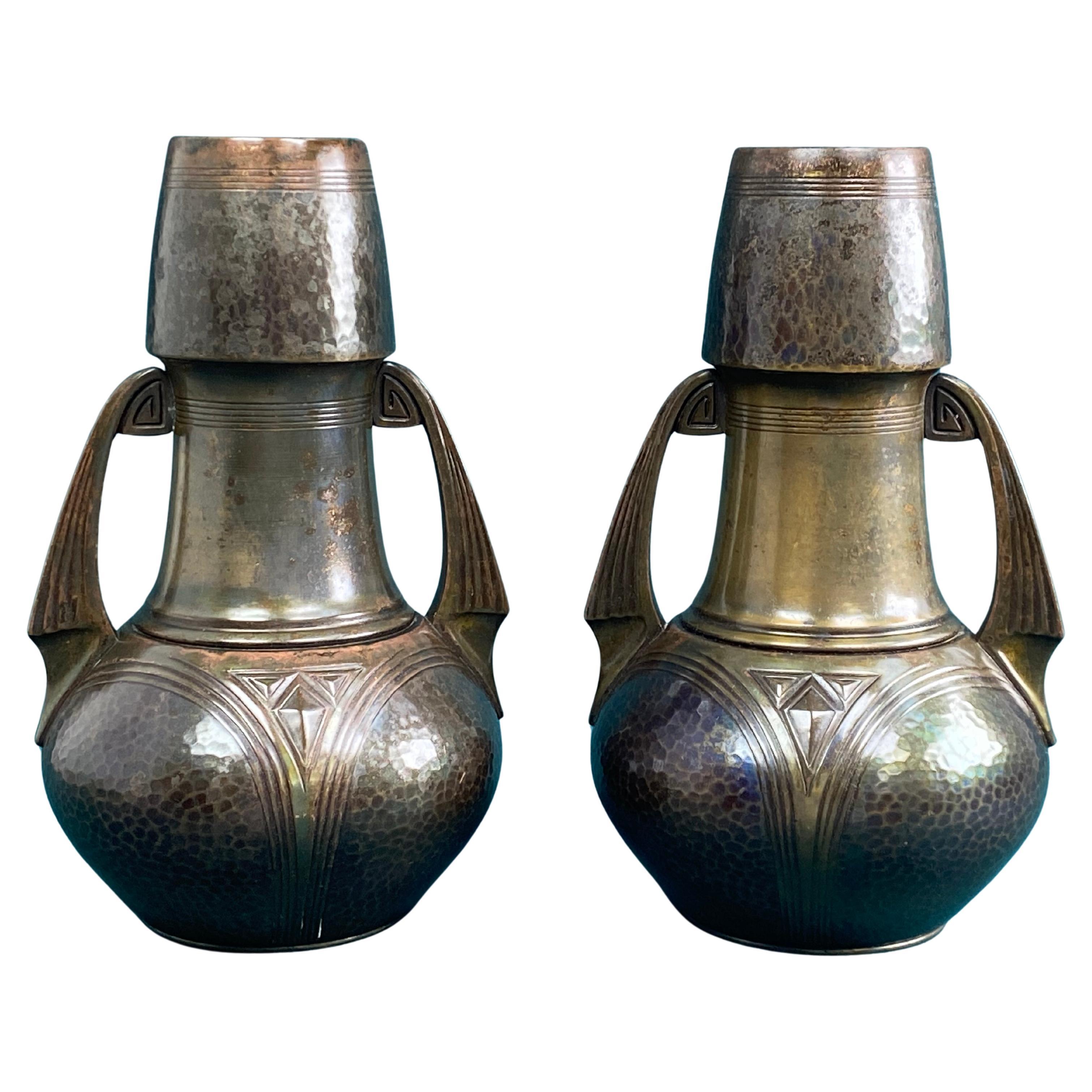 Jugendstil vases by Carl Deffner