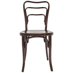 Jugendstil Antique Bentwood Chair No 249 a by J. & J. Kohn, circa 1916, Austria