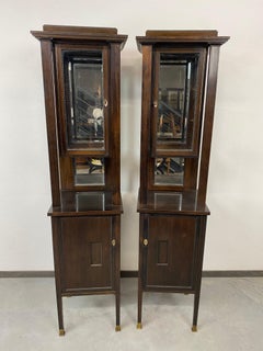 Jugendstil-Vitrinen im Stil von Adolf Loos