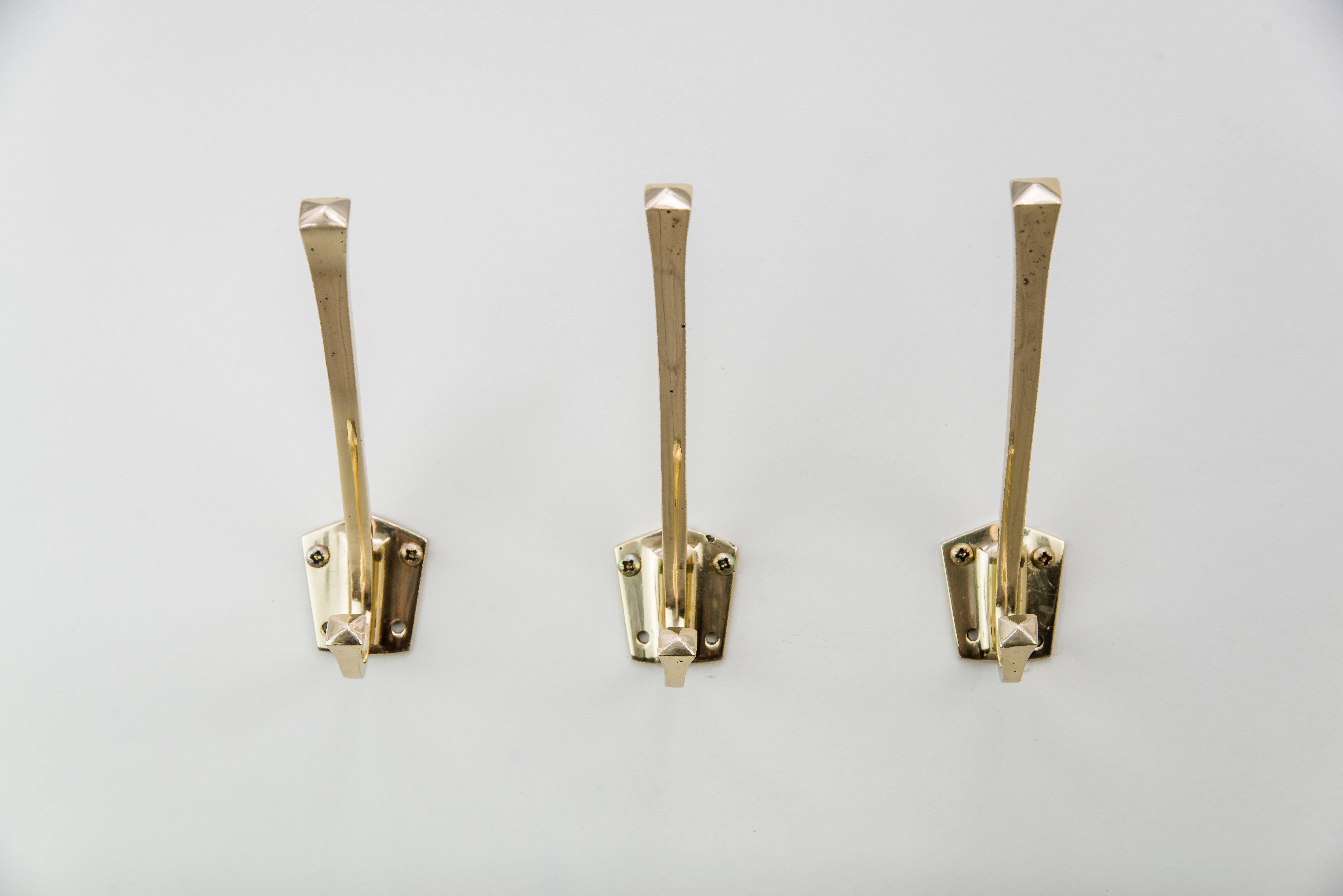 Jugendstil wall hooks, 1910s
Polished and stove enamelled
Price and sell per piece.