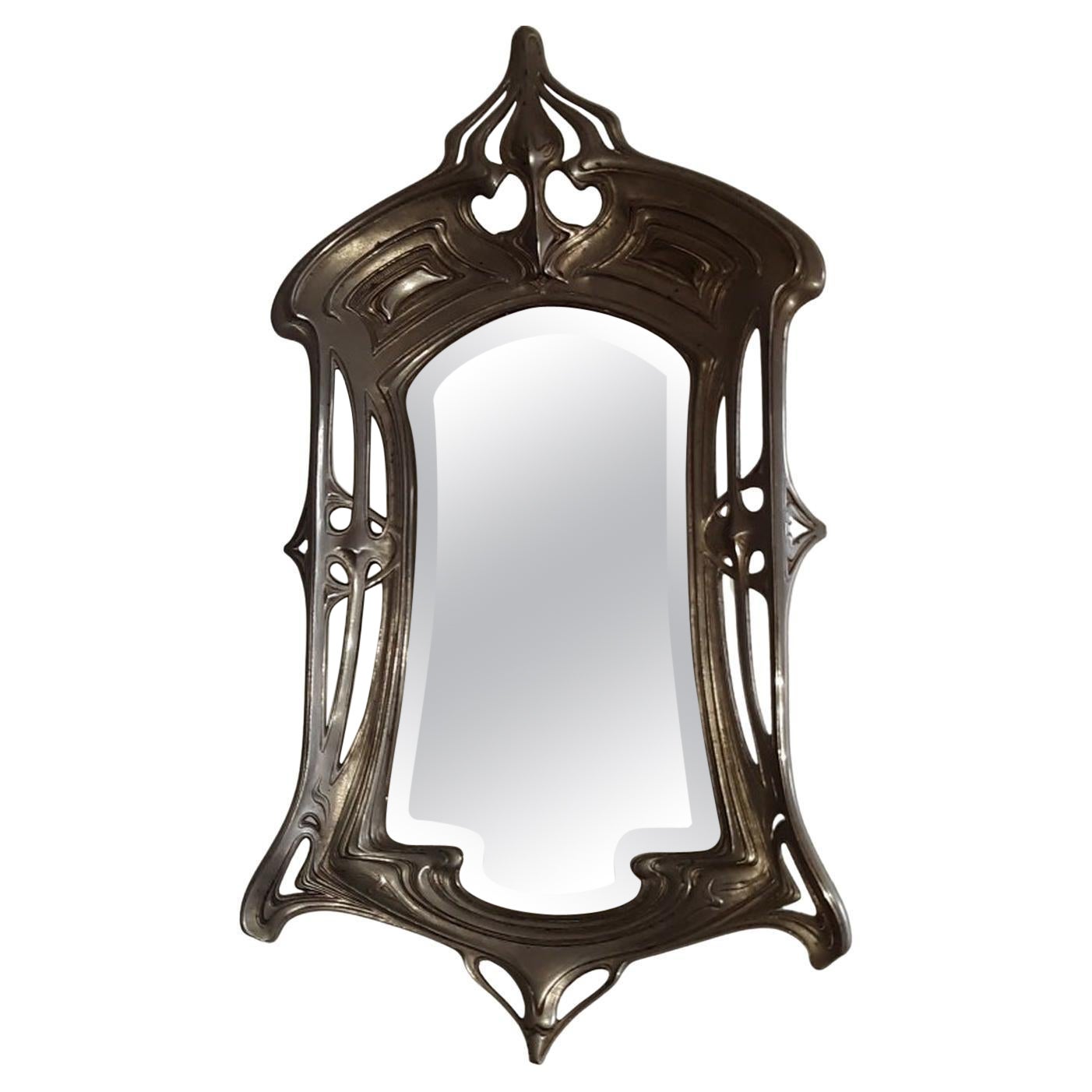 Miroir mural Jugendstil en vente