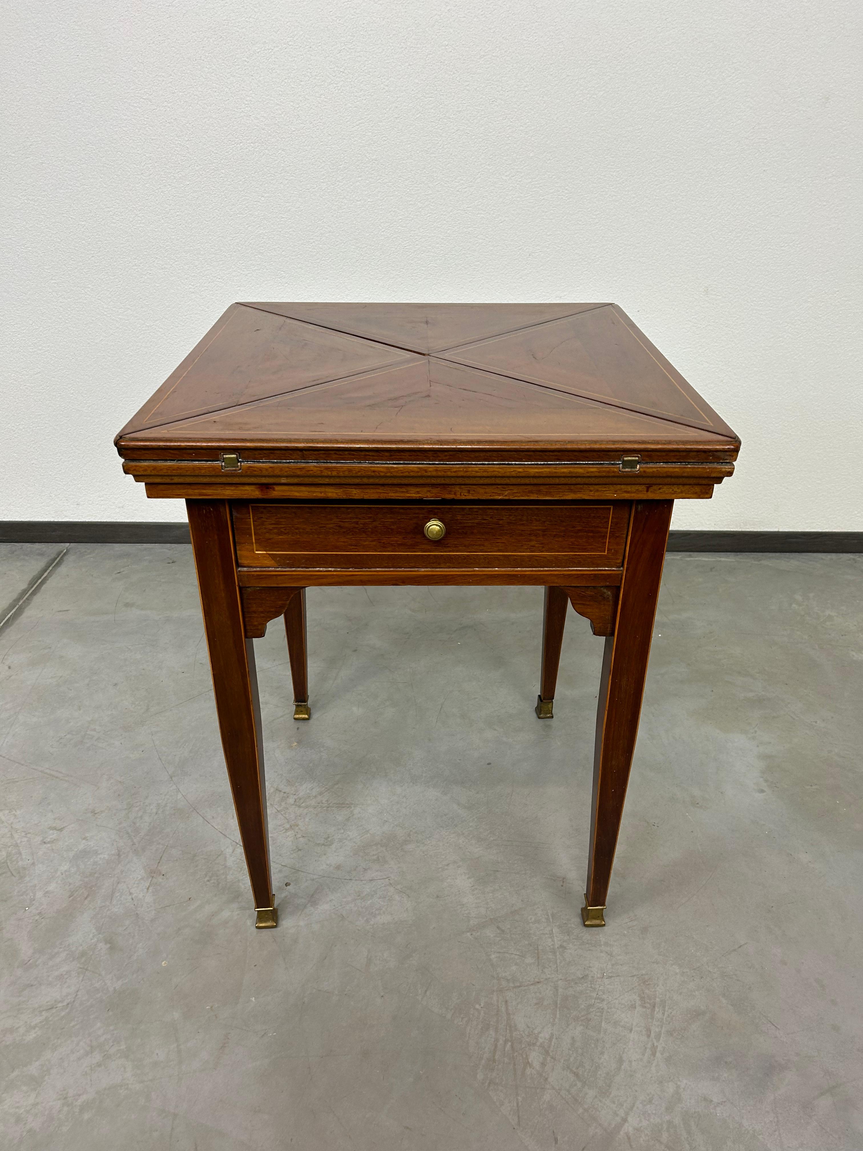 Jugendstil Table à cartes Jugenstil en vente