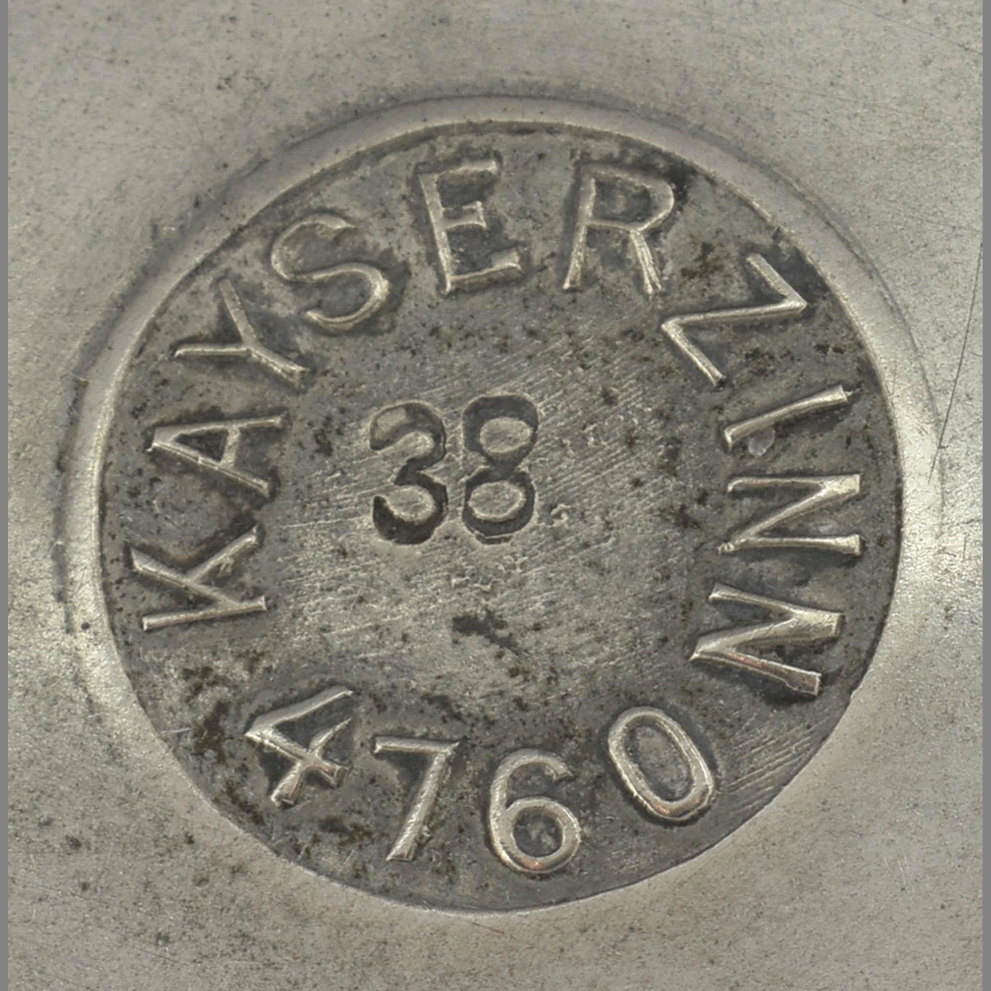 Jugenstil Tafelaufsatz versilbert auf Tablett / Teeservice von Karl Berghof, 1905 (Deutsch) im Angebot