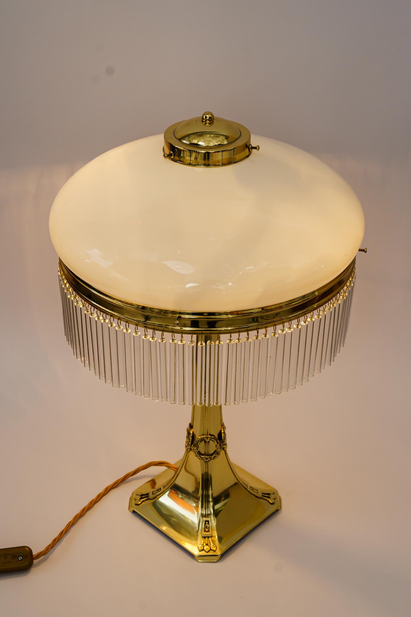 Jugenstil Table Lamp, Vienna, Around 1910s For Sale 7