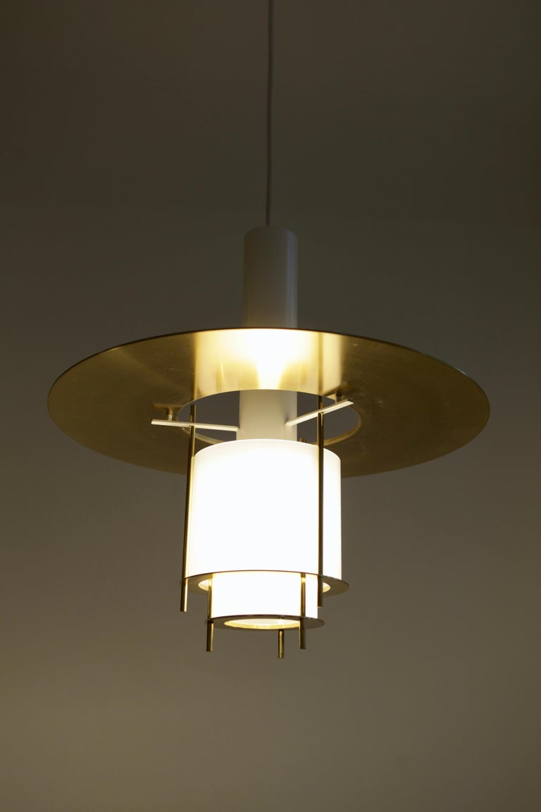 Juha Leiviskä, a Pair of Pendant Lamps, Finland, 1970s at 1stDibs