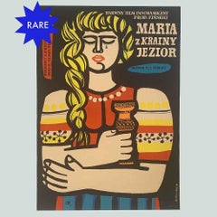Juha, Vintage Polish Movie Poster by Marian Stachurski, 1958