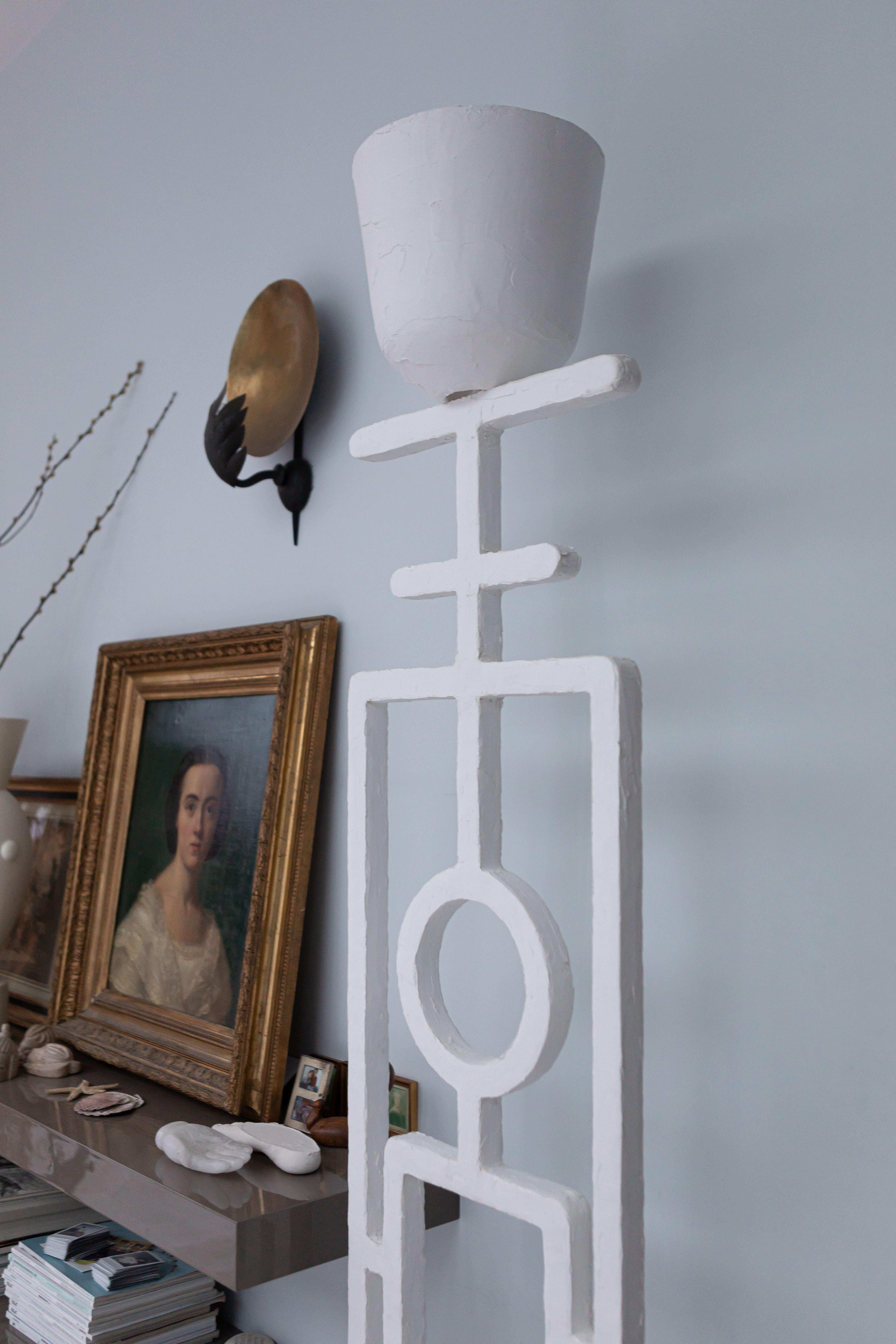 Juillet Floor Lamp by Mathieu Challieres In New Condition For Sale In Geneve, CH