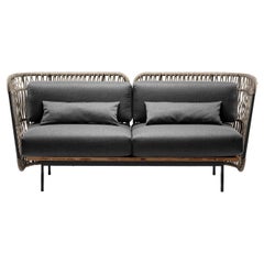 Jujube D-Int Gray Sofa by Antonio De Marco & Simone Fanciullacci