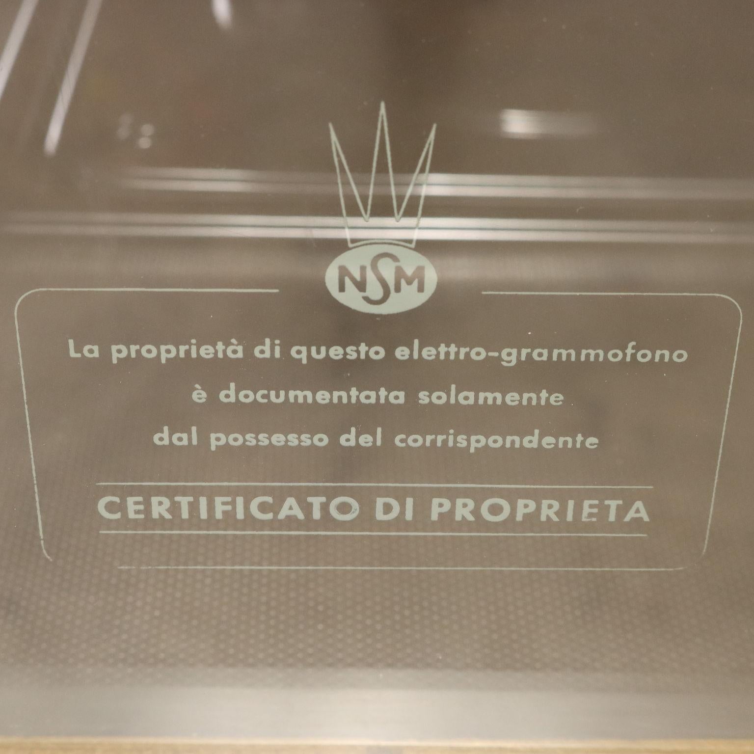 Jukebox NSM 'Fanfare 100' Anni 50 8