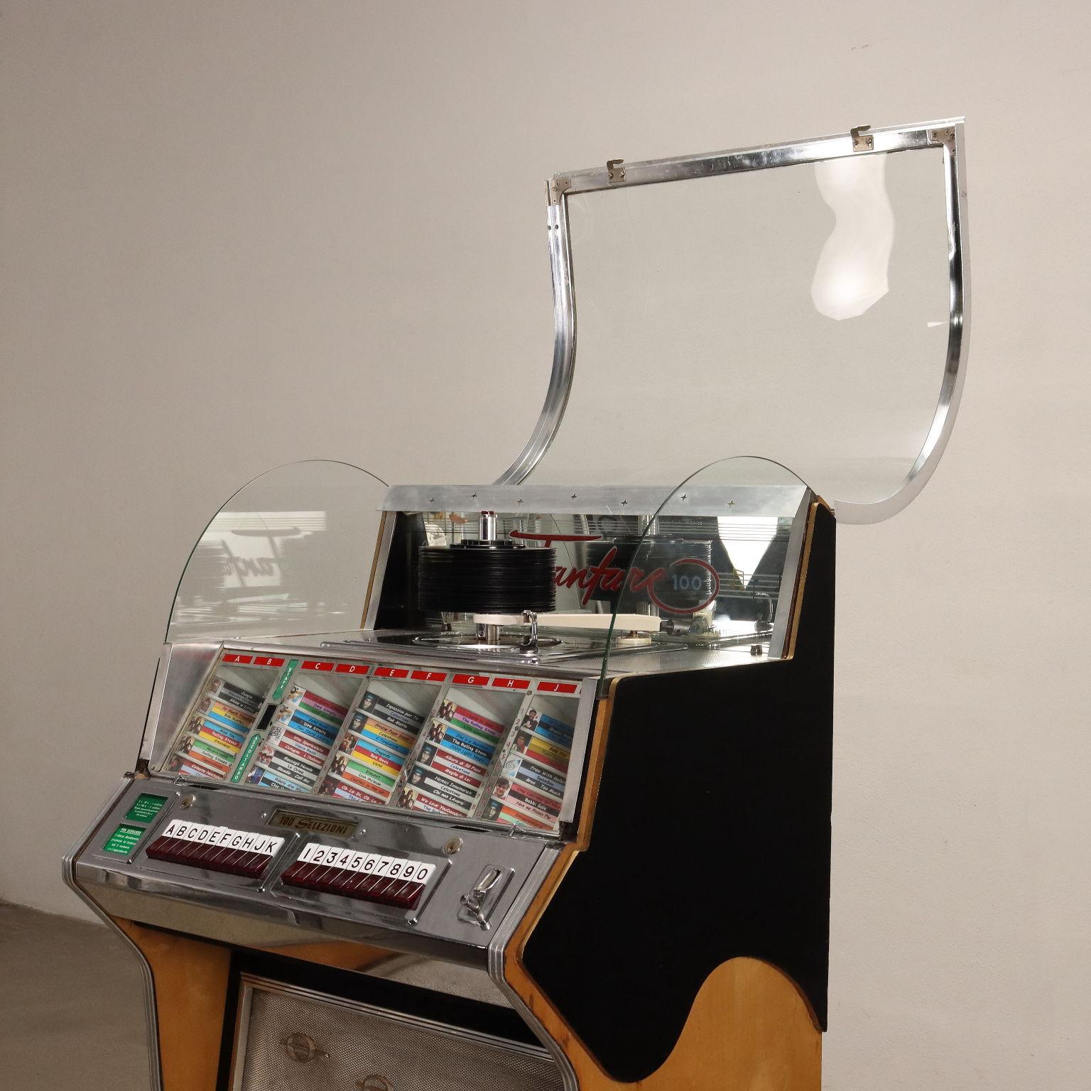 German Jukebox NSM 'Fanfare 100' Anni 50