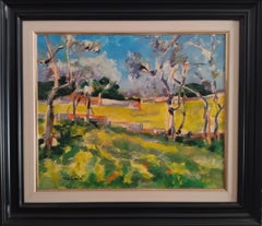 Julien Meunie 9 Almond original acrylic painting