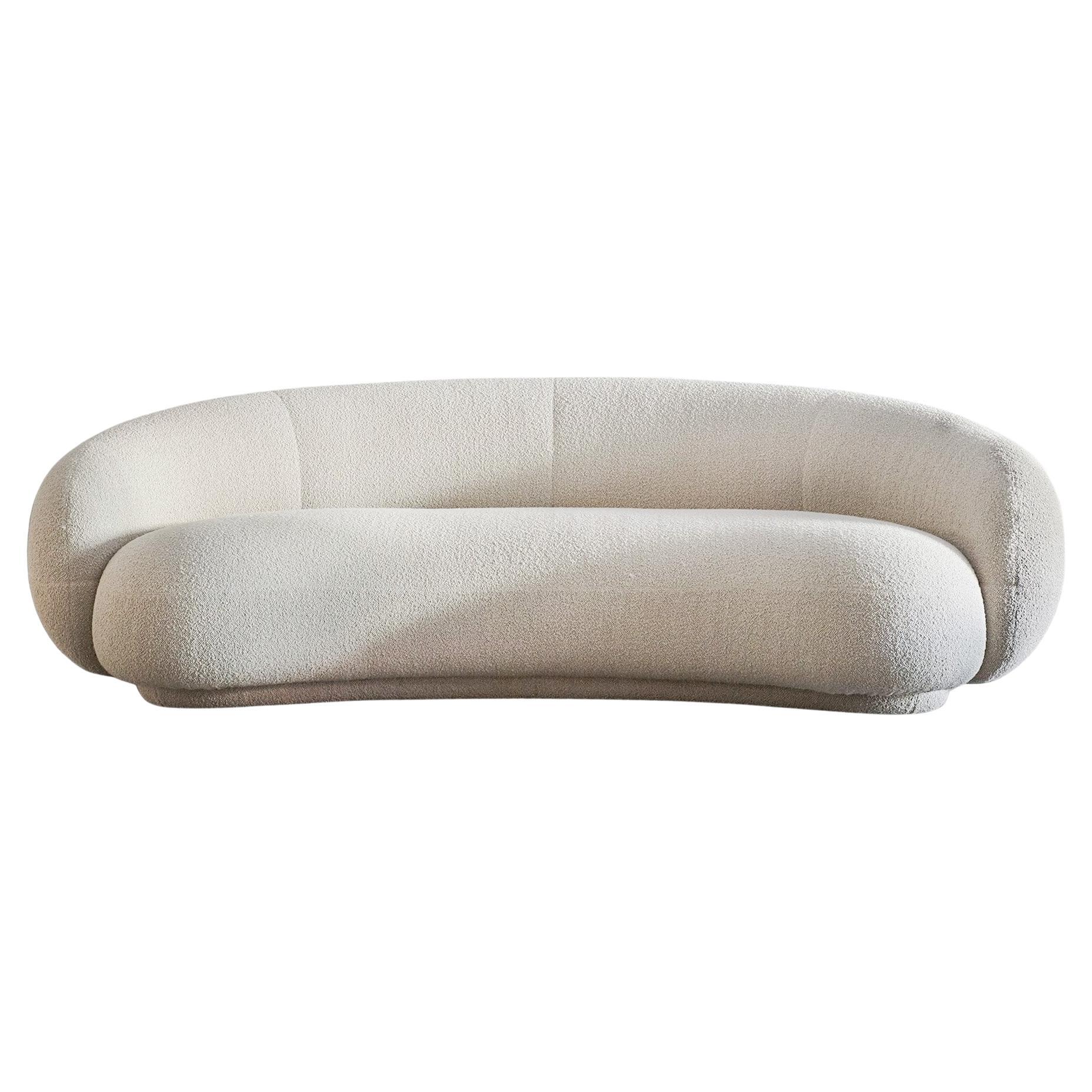 Julep – Sofa in fabric by Jonas Wagell for Tacchini W 240 cm (94.49 in)