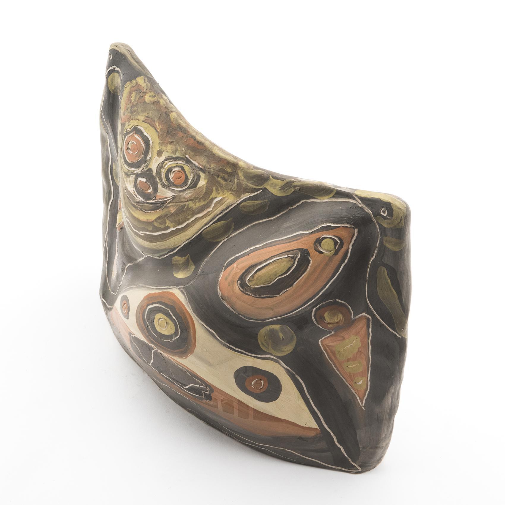 Jules Agard : Ceramic Sculpture, Vallauris, 1950s For Sale 5