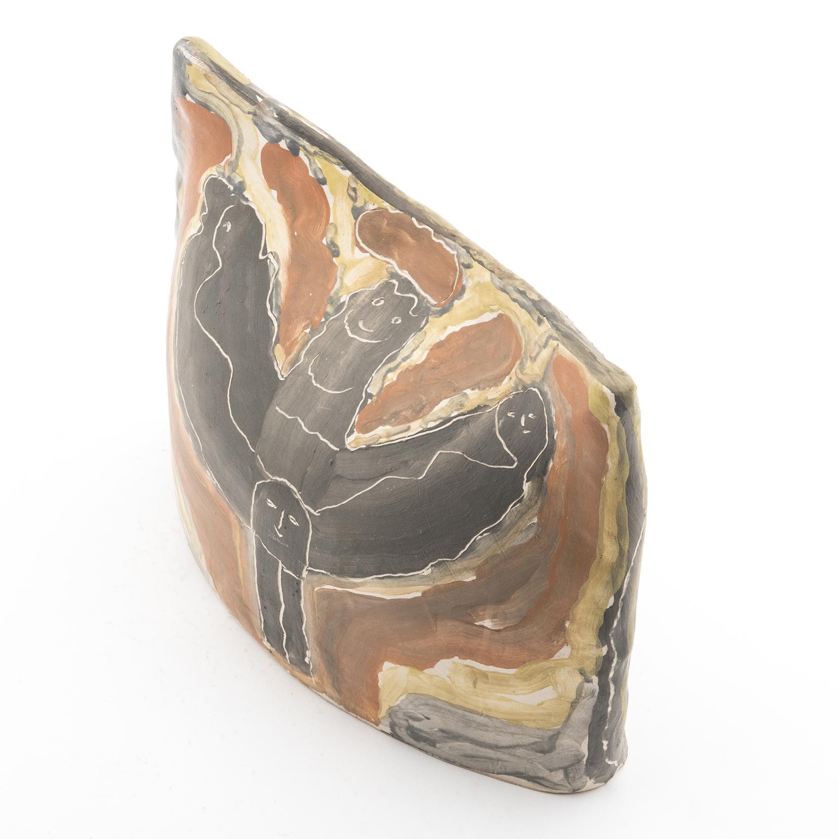Jules Agard : Ceramic Sculpture, Vallauris, 1950s For Sale 7