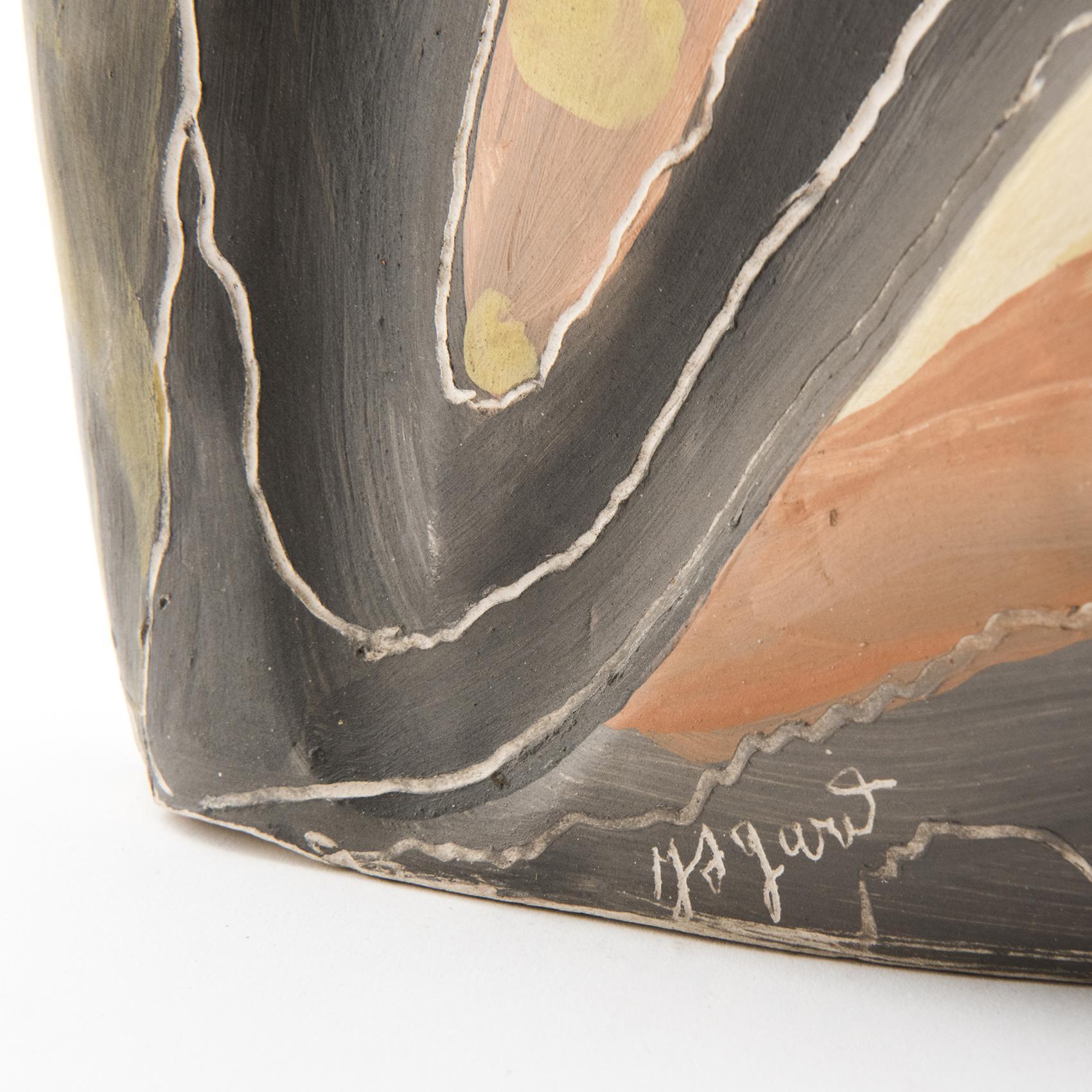 Jules Agard : Ceramic Sculpture, Vallauris, 1950s For Sale 3