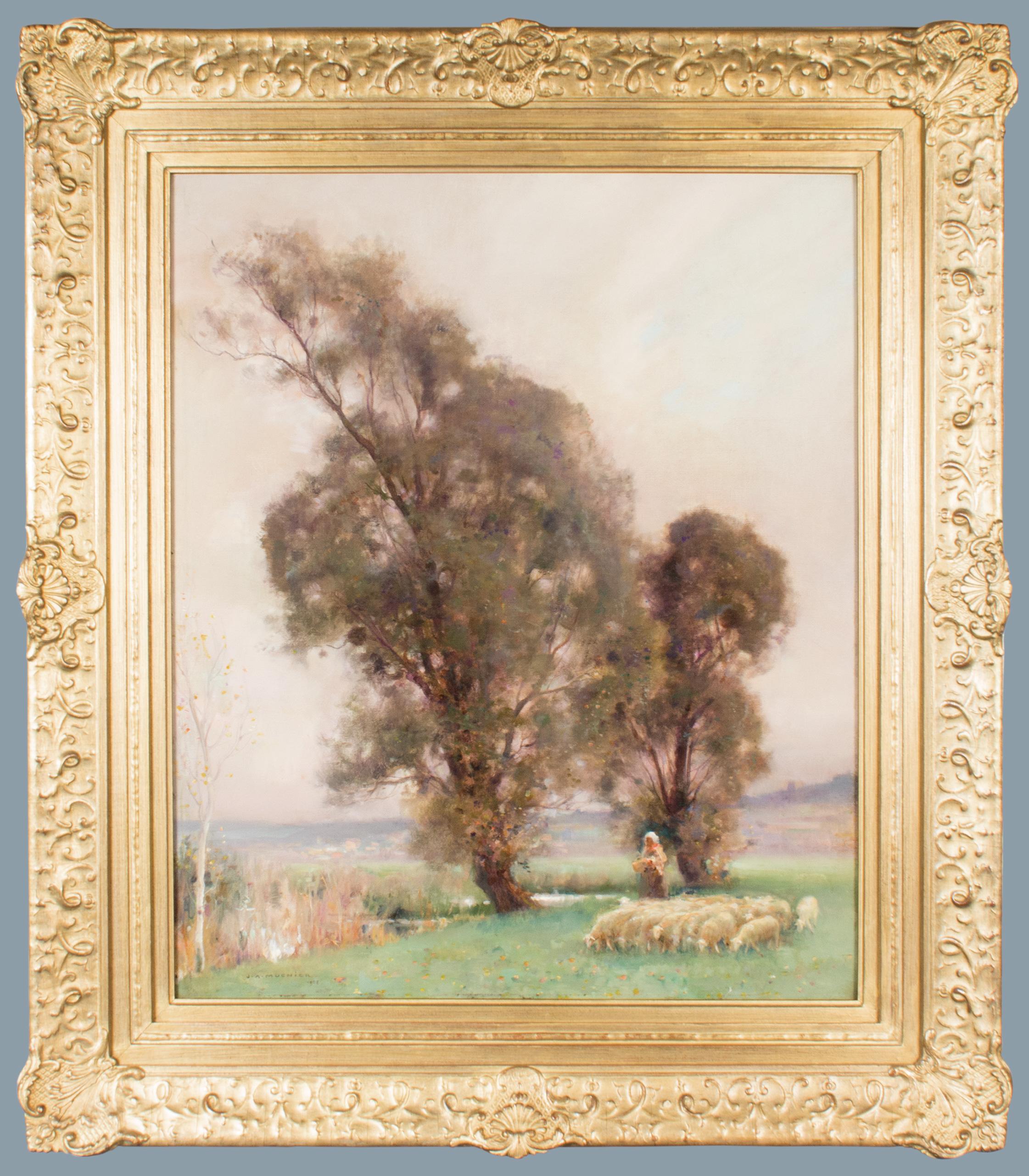Paisaje francés de Jules Alexis Muenier