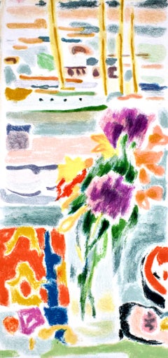 Jules Cavailles, Interior by the Window, from The Painters My Friends, 1965