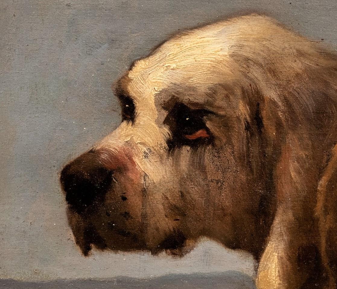 Doppio ritratto: Cani da caccia Grand Griffon Vendéen, Jules Chardigny (1842-1892) 3