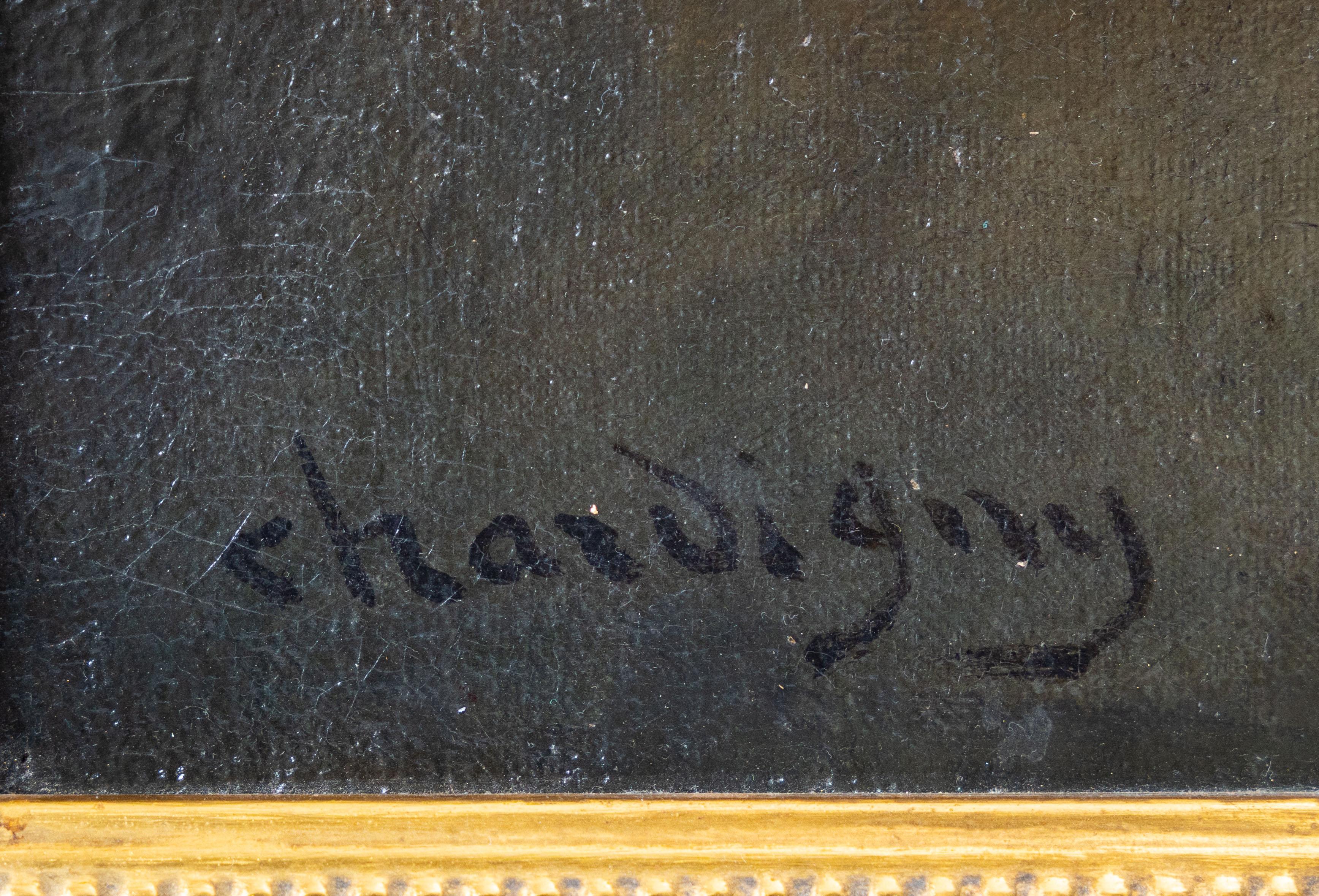 Dog Portrait, signed Jules Chardigny en vente 3
