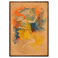 Jules Cheret, 1891, manifesto in stile Art Nouveau per *Le Courrier Français*