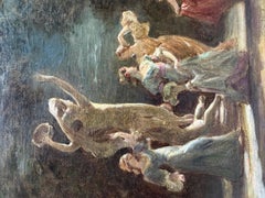 The Genius of Dance — Homage to Carpeaux - Oil painting French Art nouveau